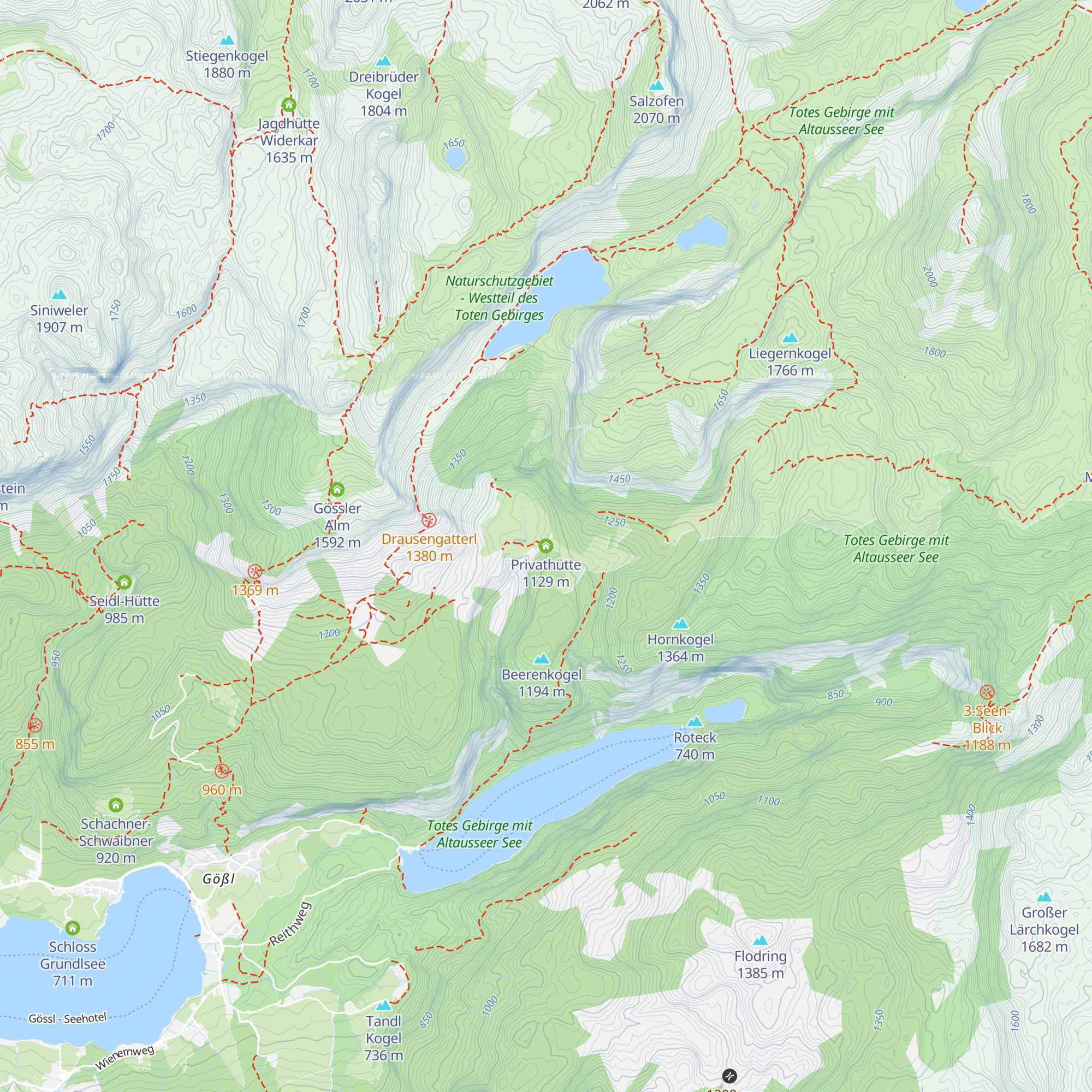 Privathütte map