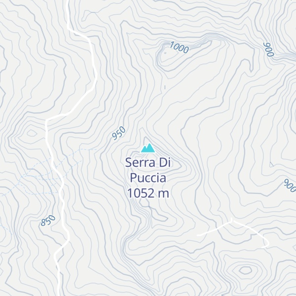 Map of Serra Di Puccia