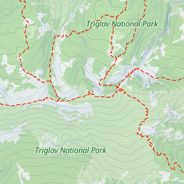 Map of Črna prst