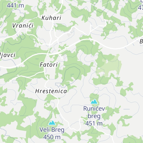 Map of Gradišće