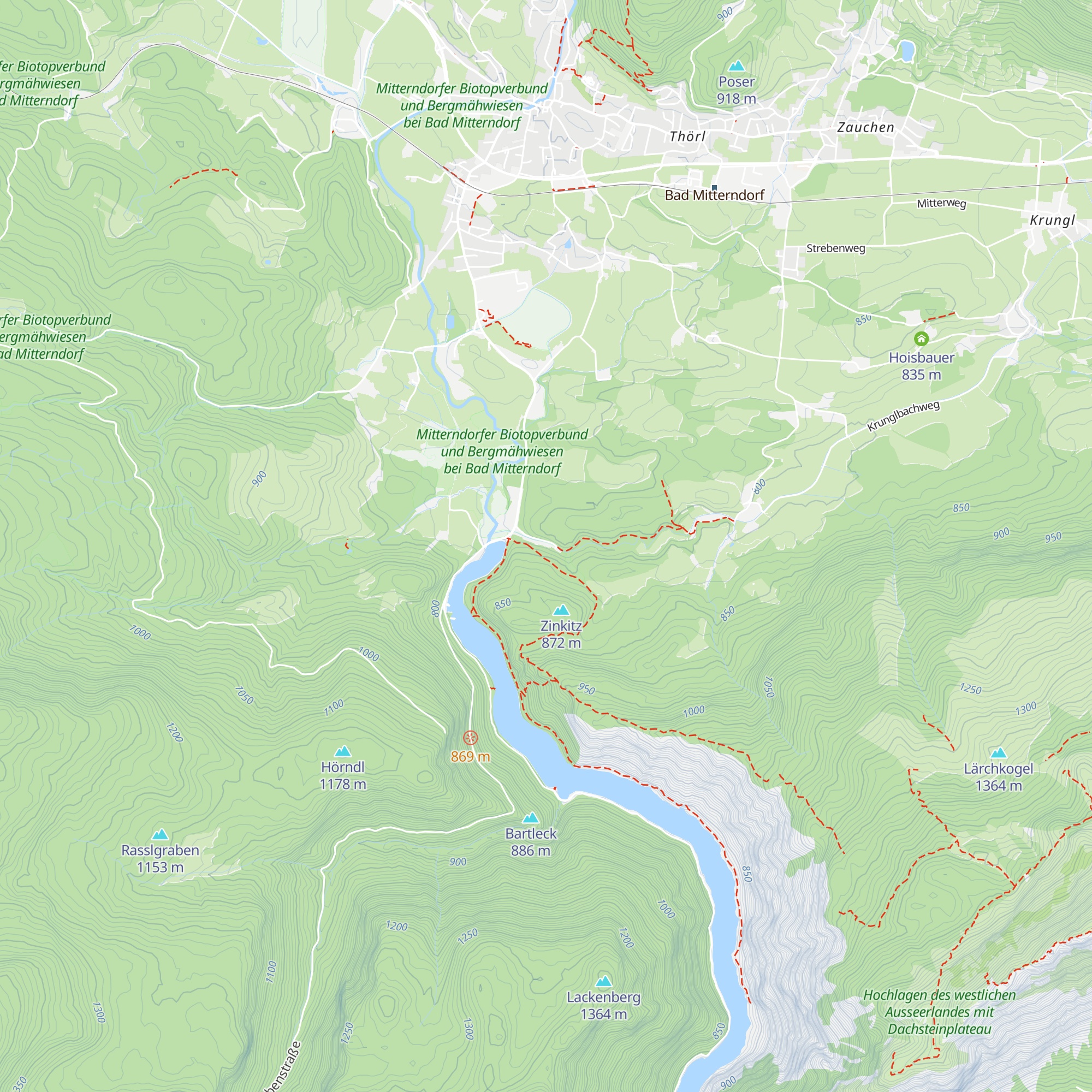 OptimaMed Gesundheitsresort Bad Mitterndorf map