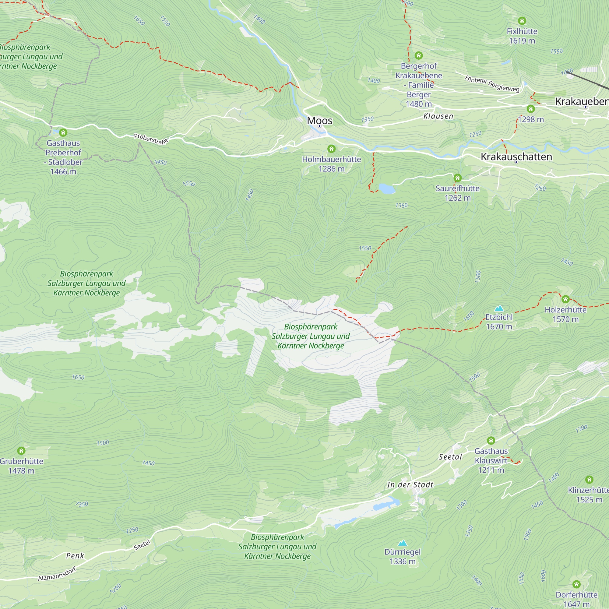 Weidhütte map