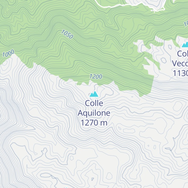 Map of Colle Aquilone