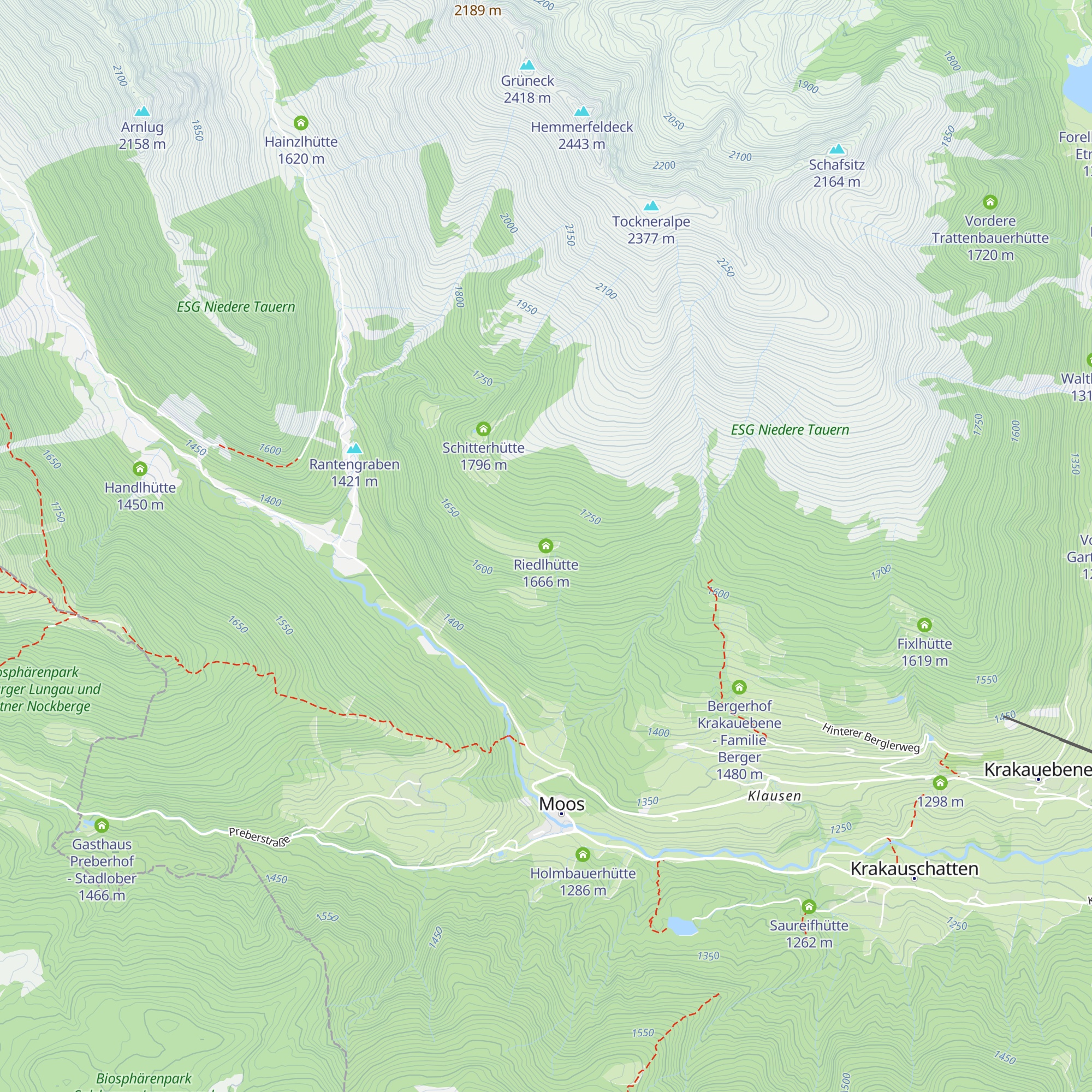 Riedlhütte map
