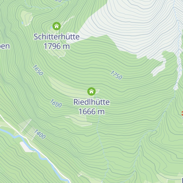 Map of Riedlhütte