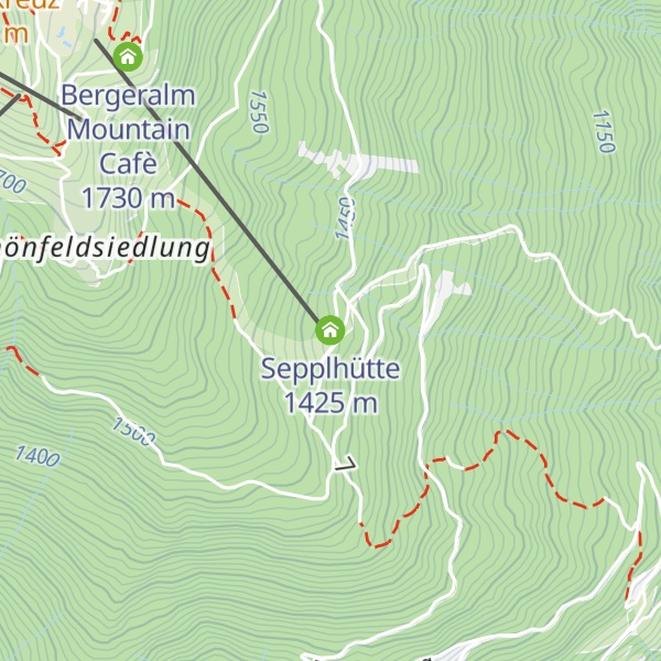 Map of Sepplhütte