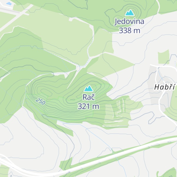 Map of Rač
