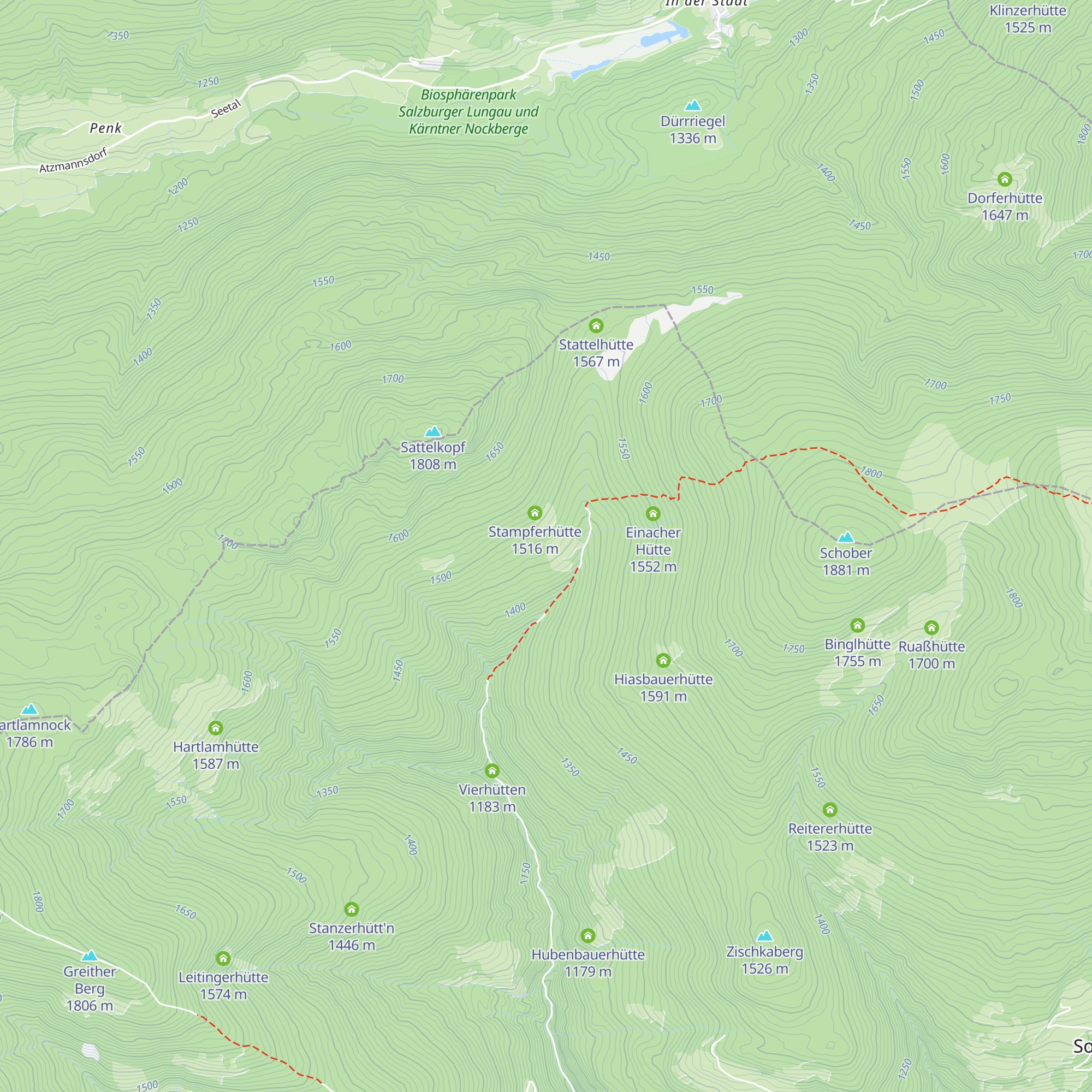 Brandstätterhütte map