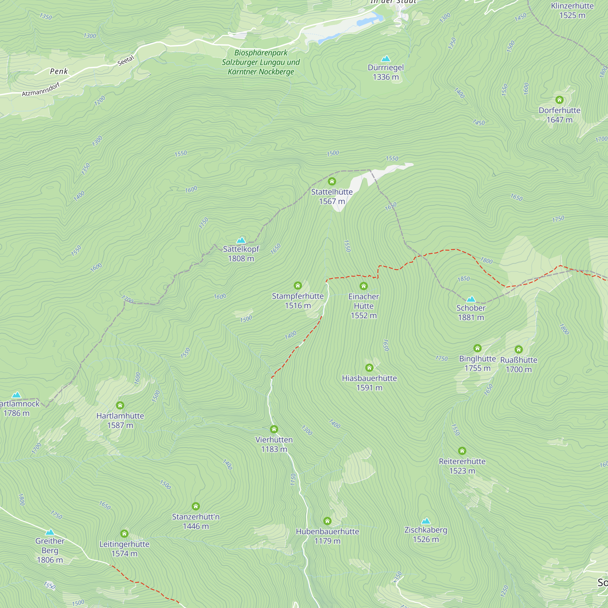 Brandstätterhütte map