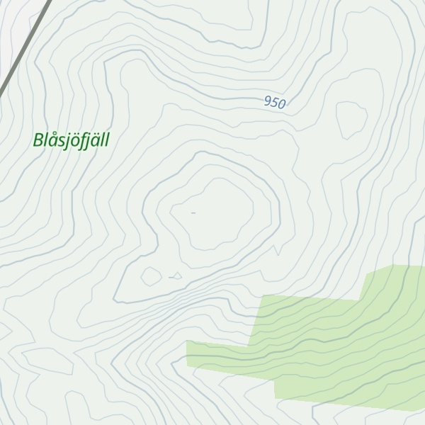 Map of Brakkfjället