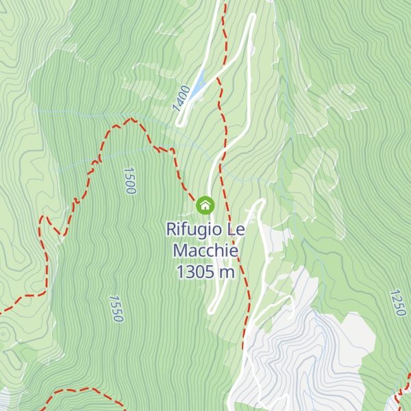 Map of Rifugio Le Macchie
