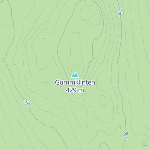 Map of Gummklinten