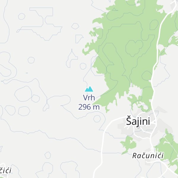 Map of Vrh
