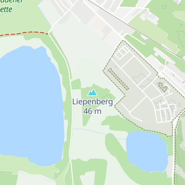 Map of Liepenberg