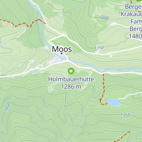 Map of Holmbauerhütte