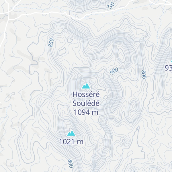 Map of Hosséré Soulédé
