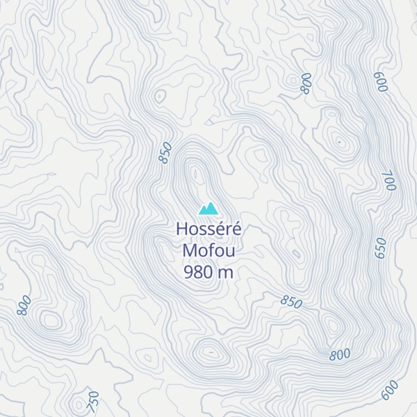 Map of Hosséré Mofou