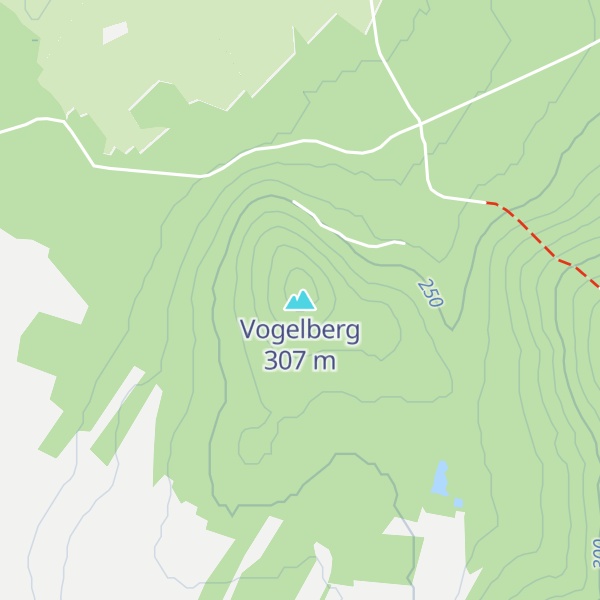Map of Vogelberg