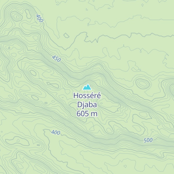 Map of Hosséré Djaba