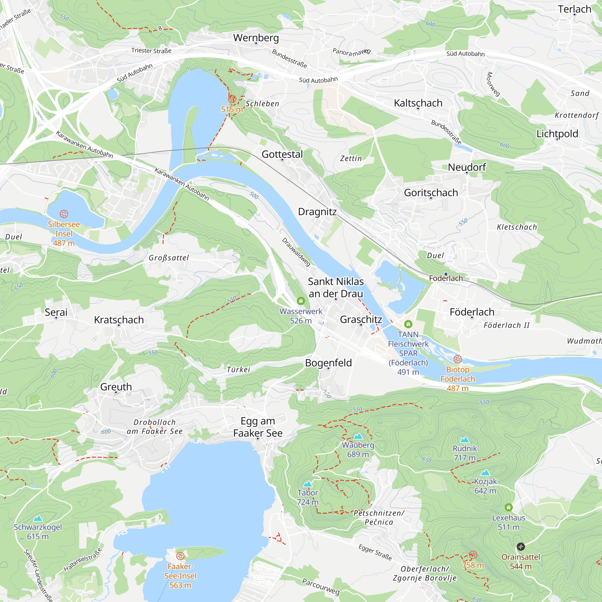 Wasserwerk map