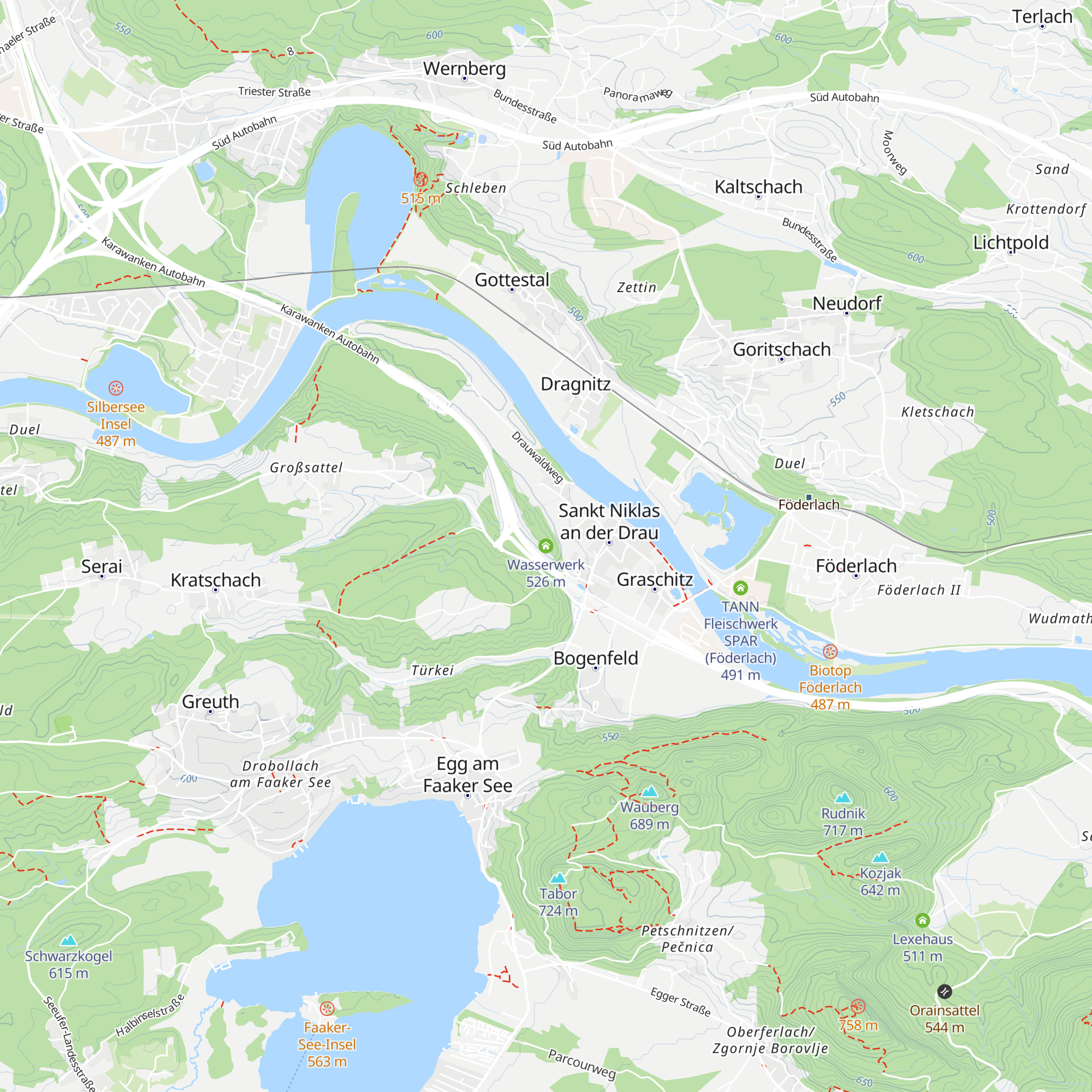 Wasserwerk map