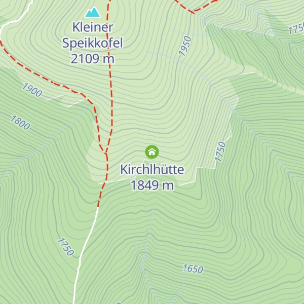 Map of Kirchlhütte