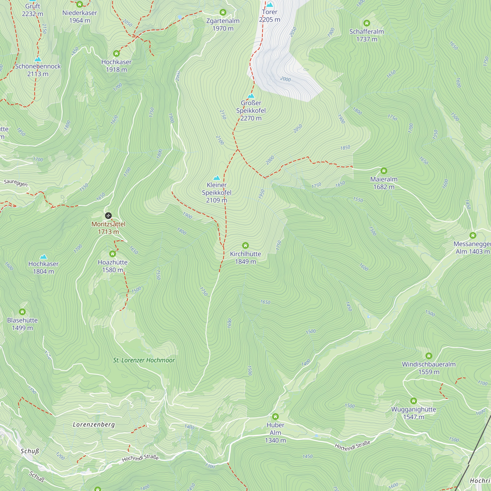 Kirchlhütte map