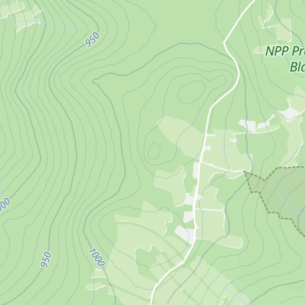 Map of Doupná hora