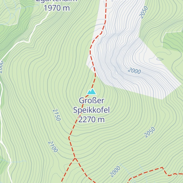 Map of Großer Speikkofel