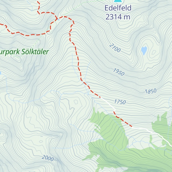 Map of Hubenbaueralm