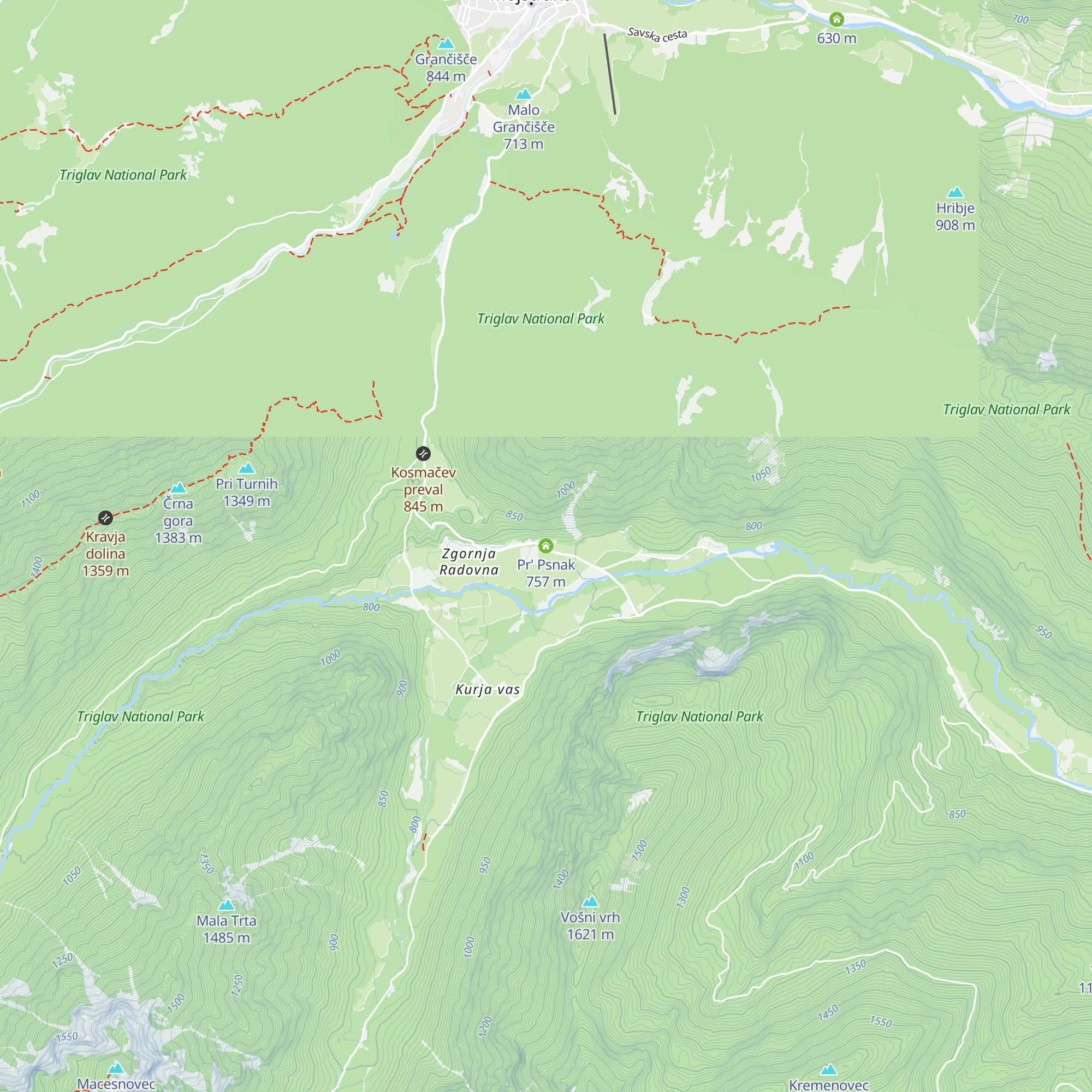 Pr' Psnak map