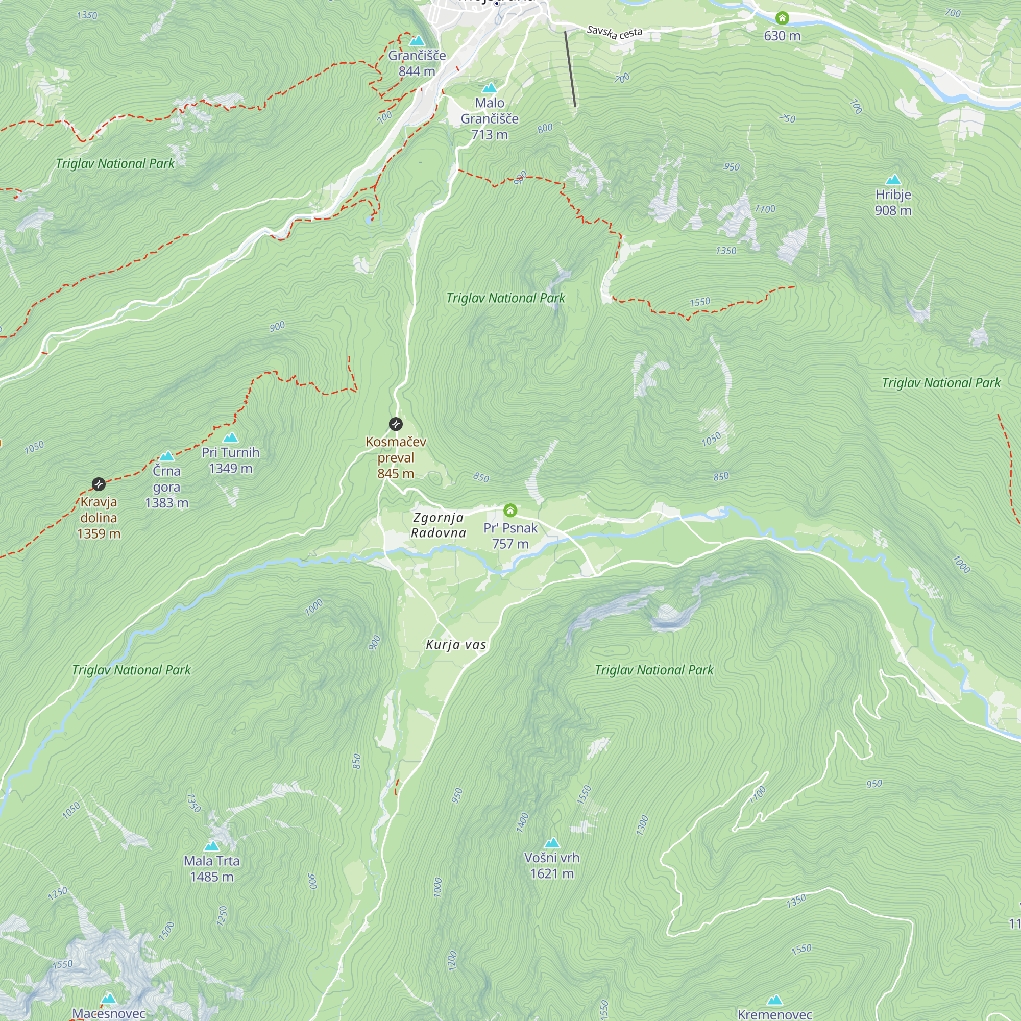 Pr' Psnak map