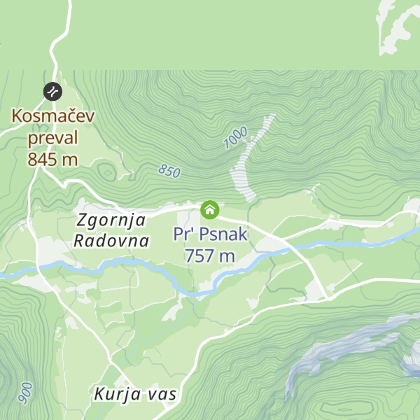 Map of Pr' Psnak