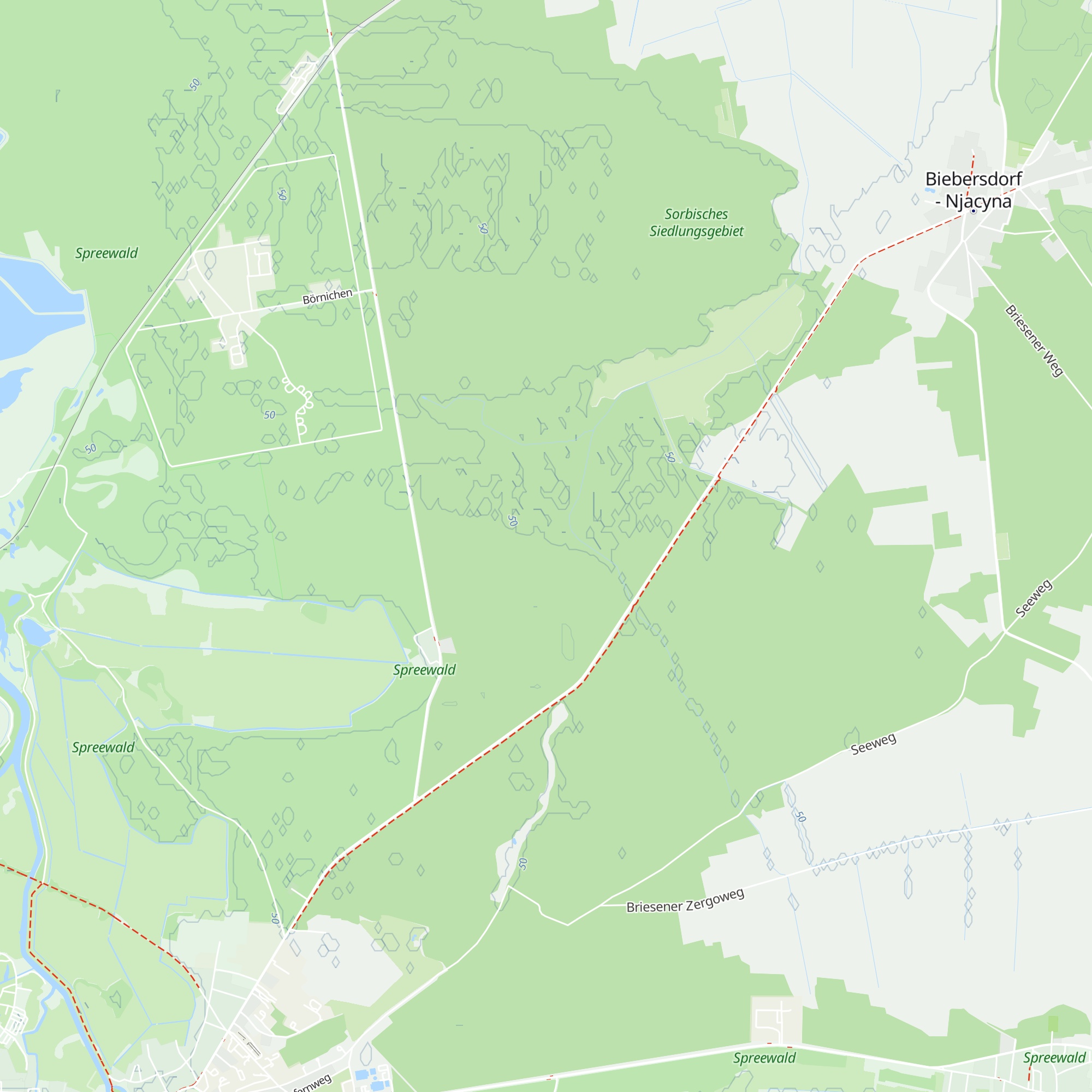 Schutzhütte Börnichen I map