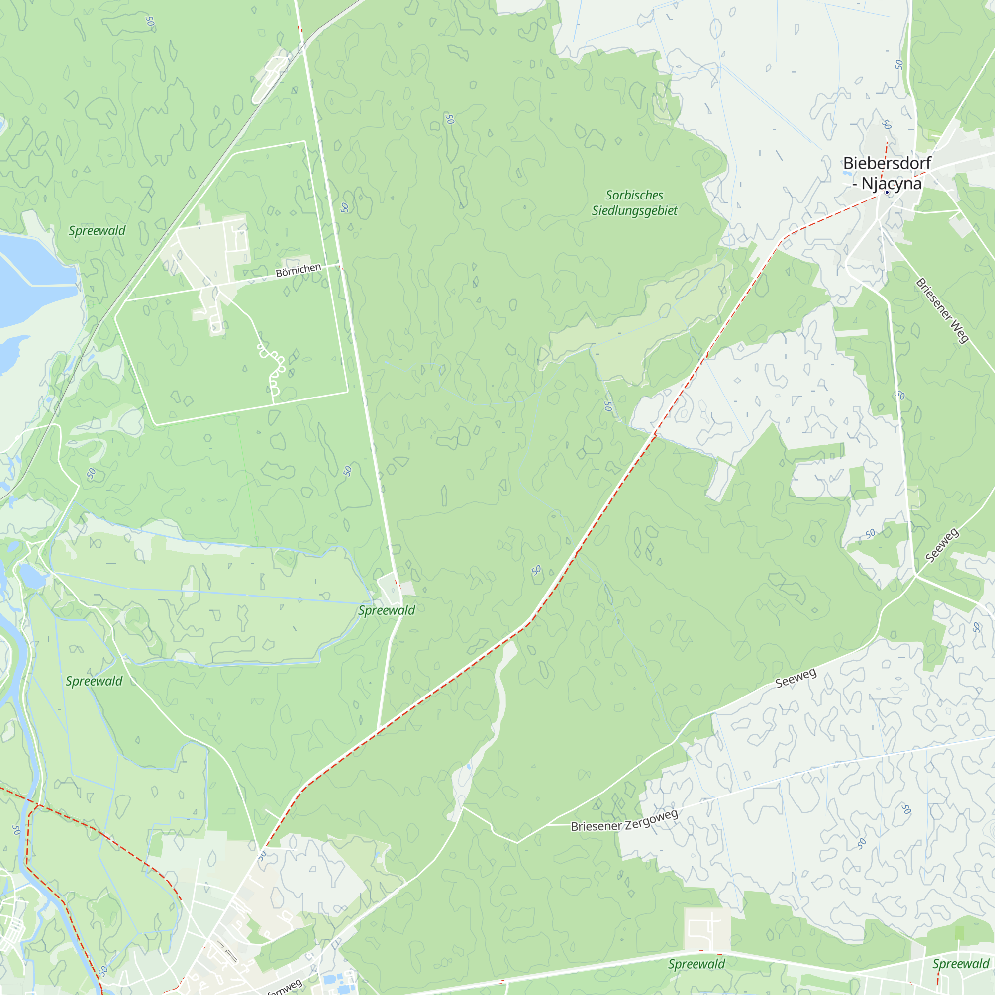 Schutzhütte Börnichen I map