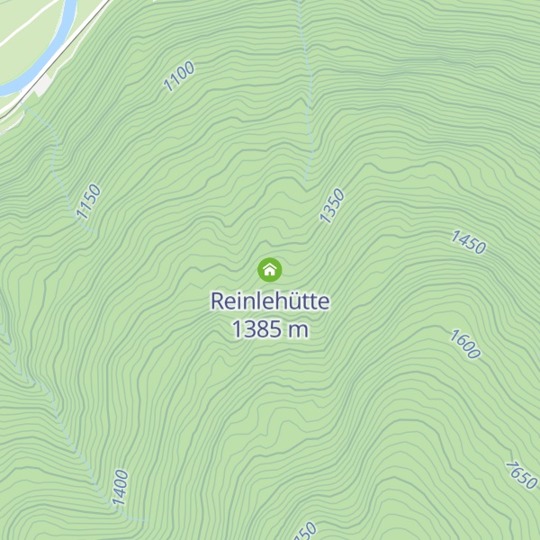 Map of Reinlehütte