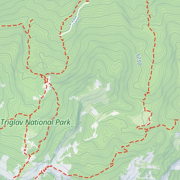 Map of Črna gora