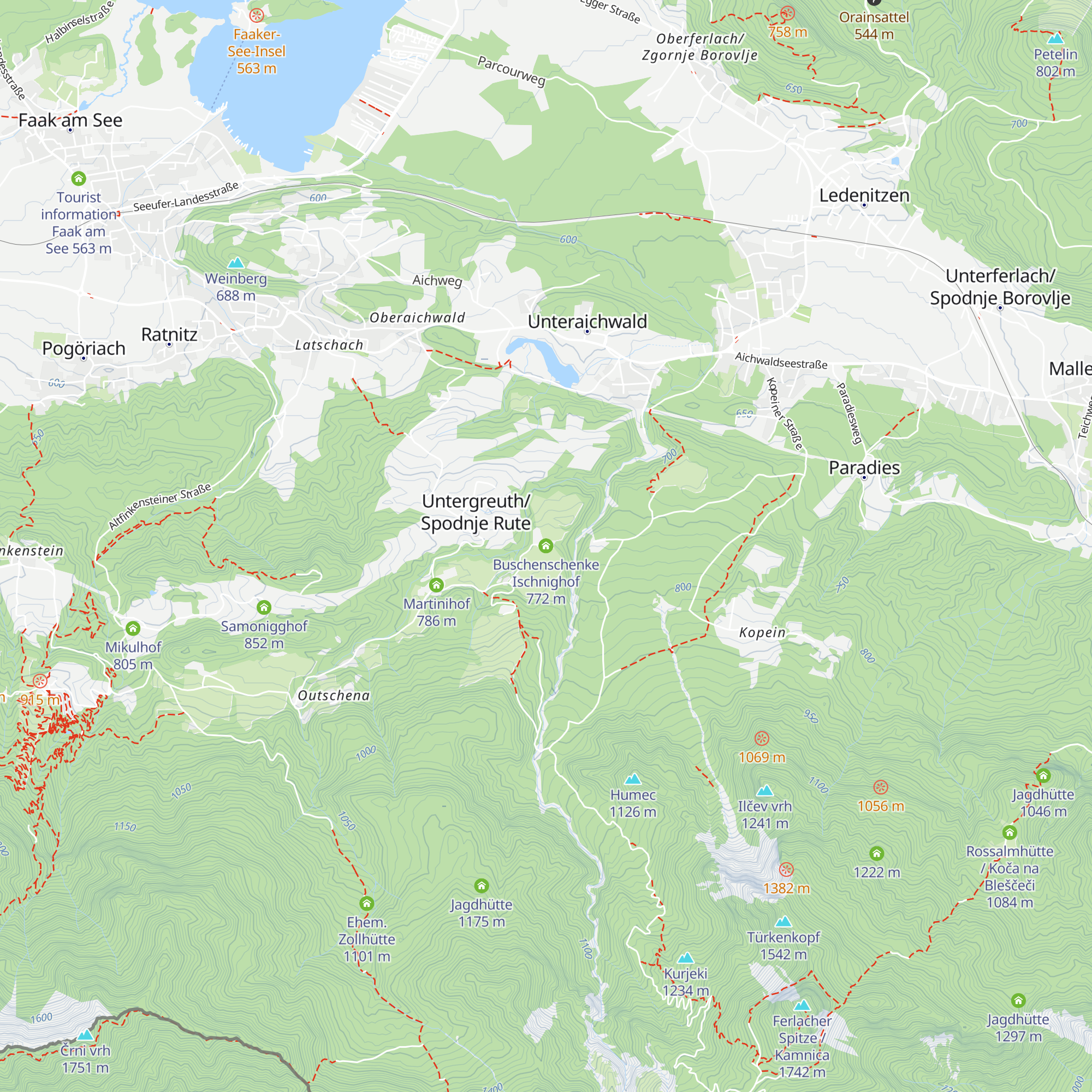Buschenschenke Ischnighof map