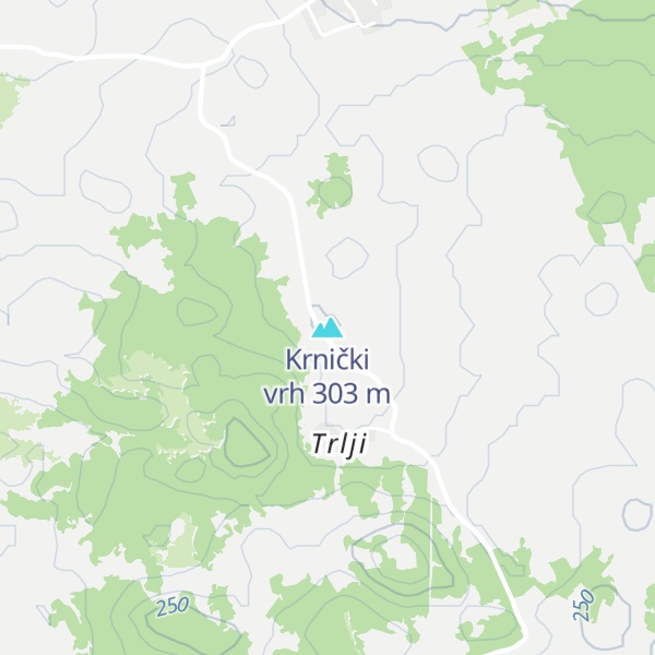 Map of Krnički vrh