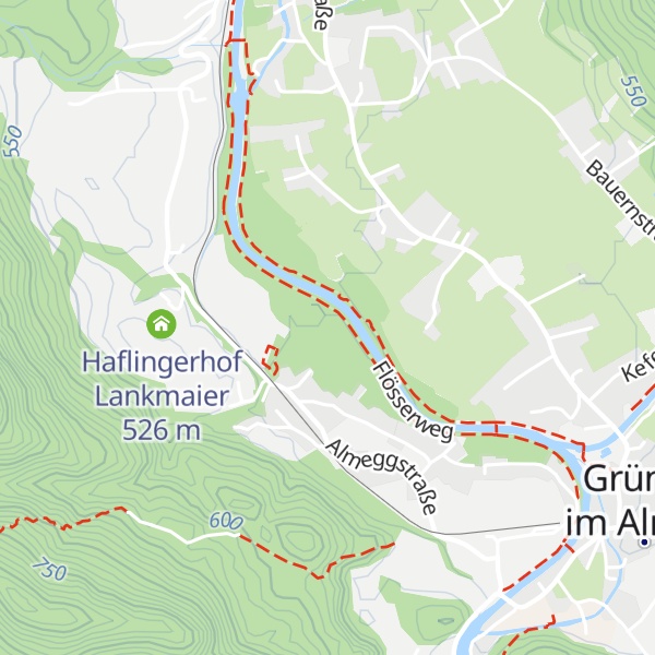 Map of Brunnen Kronawettau