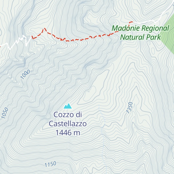 Map of Monte Fanusi