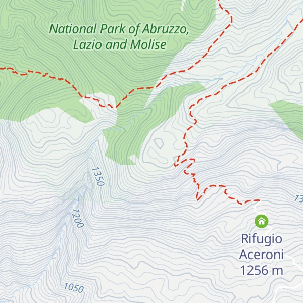 Map of Monte Selvapiana