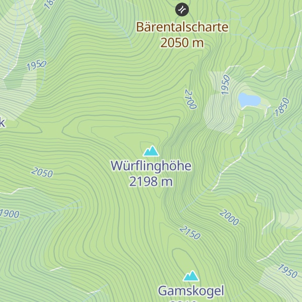 Map of Würflinghöhe