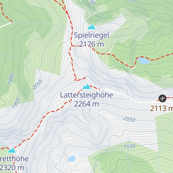 Map of Lattersteighöhe