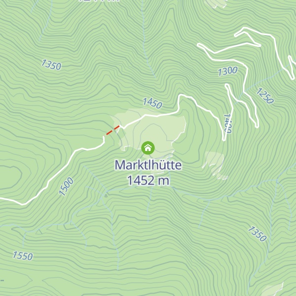 Map of Marktlhütte