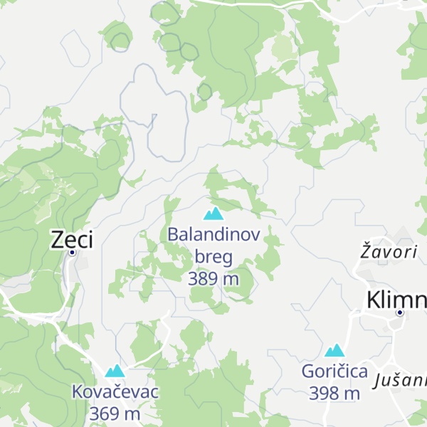 Map of Balandinov breg