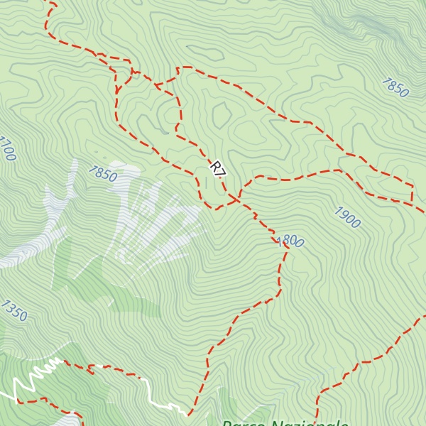 Map of Colle Della Croce