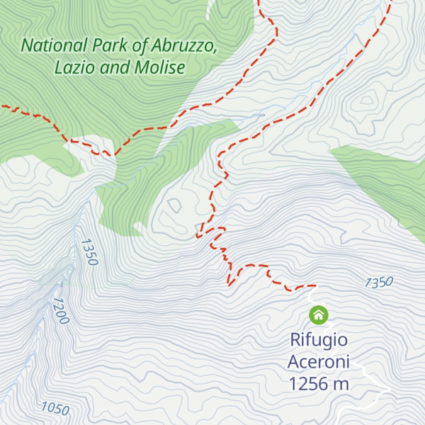 Map of Rifugio Selvapiana