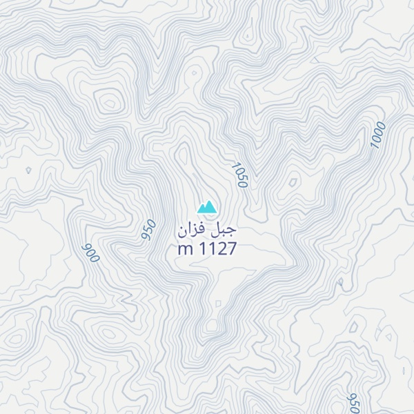 Map of جبل فزان