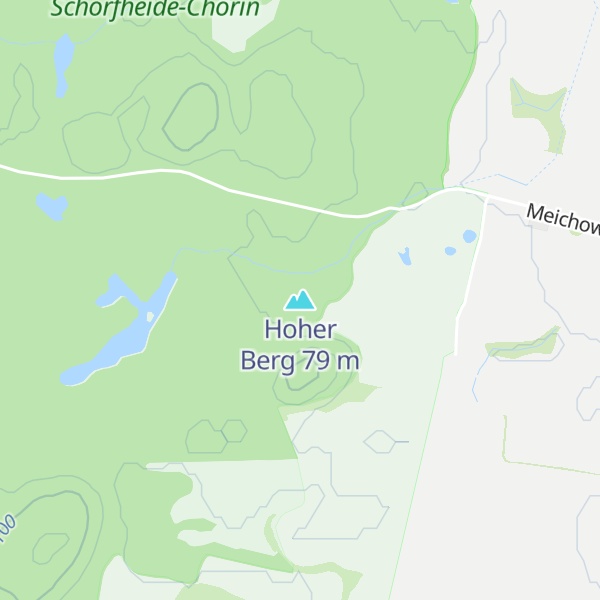 Map of Hoher Berg